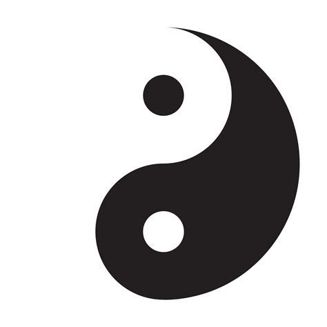 young and yang symbol.